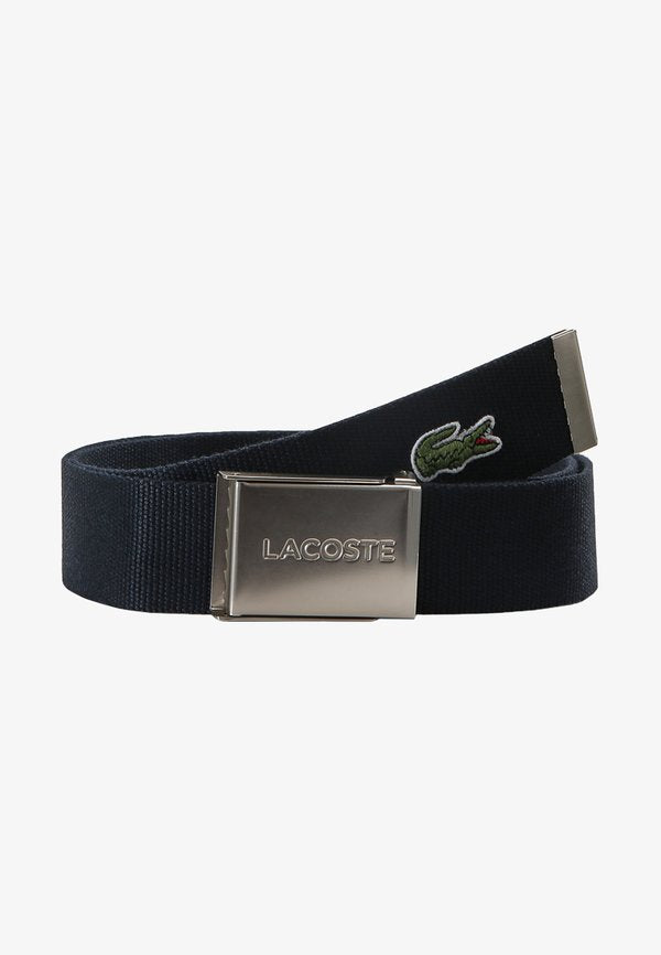 Lacoste Belt - navy blue