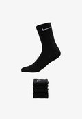 Nike Performance EVERYDAY CUSH CREW UNISEX 6 PACK  - Sports socks - black/white