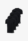adidas Sportswear 4 PACK - Undershirt - schwarz