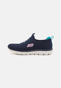 Skechers SUMMITS - Trainers - navy/teal/pink