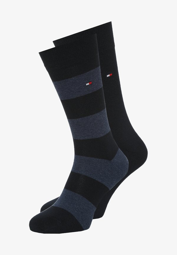 Tommy Hilfiger MEN RUGBY SOCK 2 PACK - Socks - dark navy