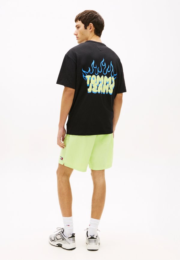 Tommy Jeans BUBBLE LOGO TEXTURED RELAXED T-SHIRT