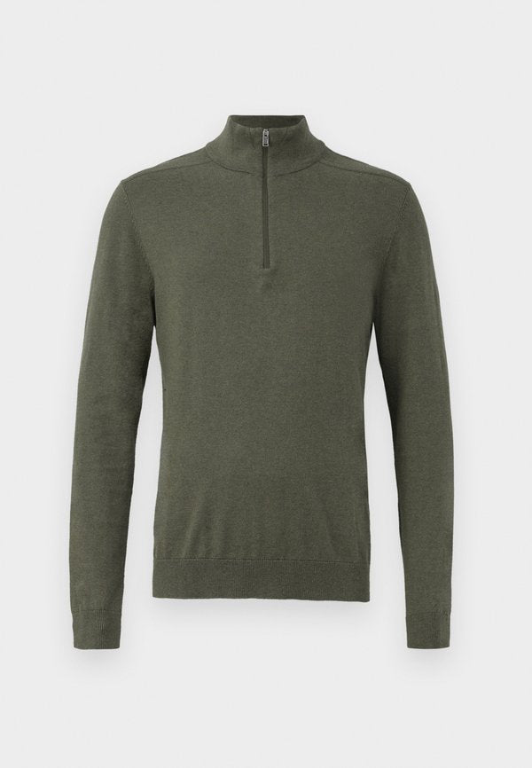Selected SLHBERG LS HALF ZIP NOOS