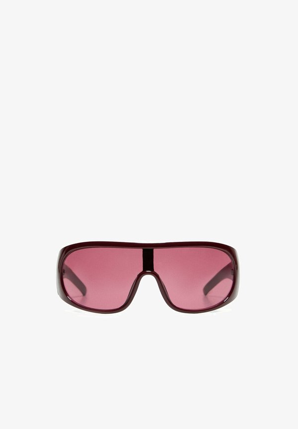 Bershka PLASTIC SUNGLASSES 00711023 - Sunglasses - bordeaux