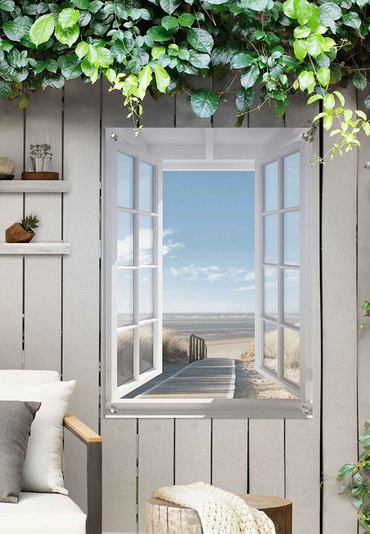 Orange Wallz OUTDOOR ART - NORTHSEA VIEW