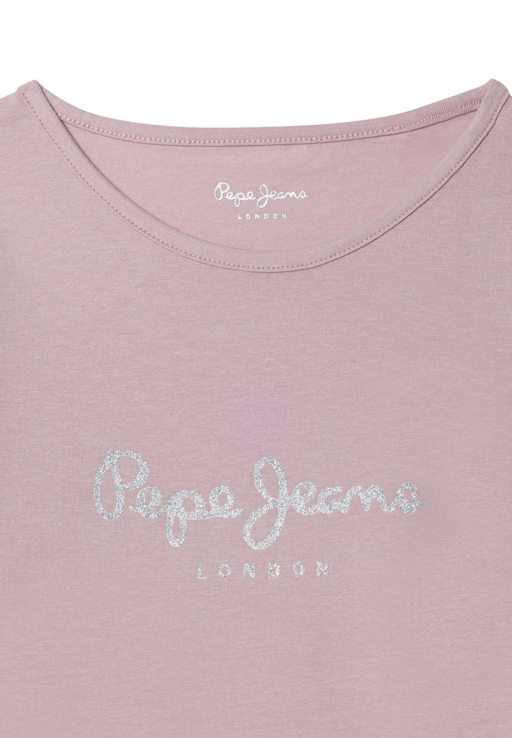 Pepe Jeans PEPE JEANS BASIC T-SHIRT HANA GLITTER N