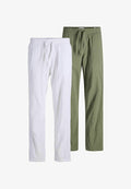 Jack & Jones 2 PACK - Trousers - bright white