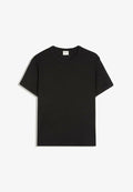 Bershka LETTERING - TSHIRT - Basic T-shirt - black