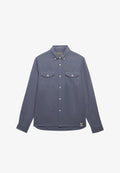 Superdry & Co THE MERCHANT STORE- LITE LONG SLEEVE - Shirt - flint blue