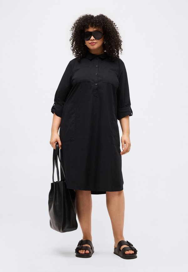 Vero Moda Curve VMCJARLOTTE CALF DRESS