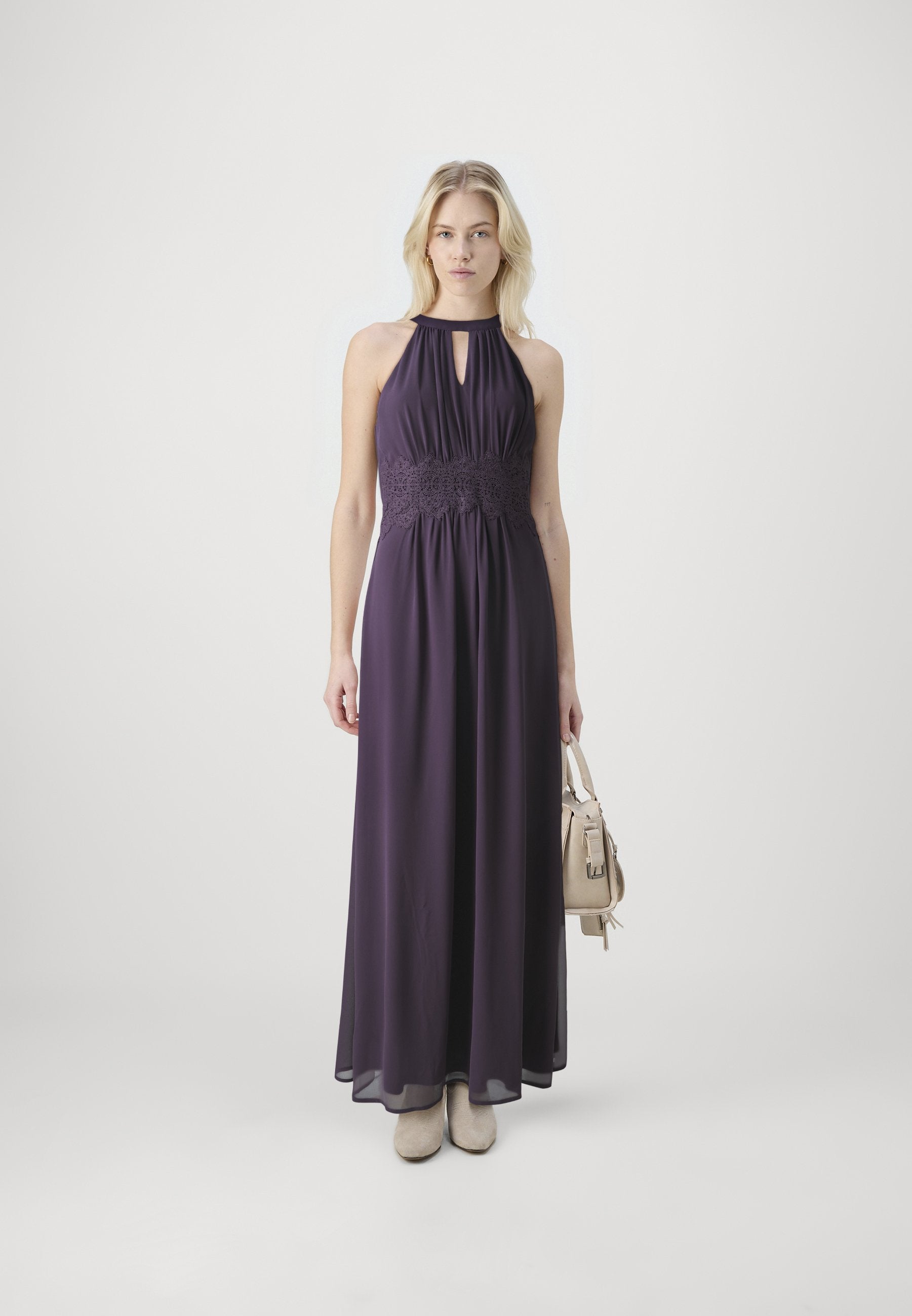 VILA VIMILINA HALTERNECK MAXI DRESS - NOOS/OC