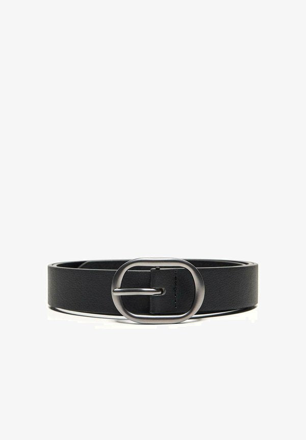 Bershka OVAL- BELT - Belt - black
