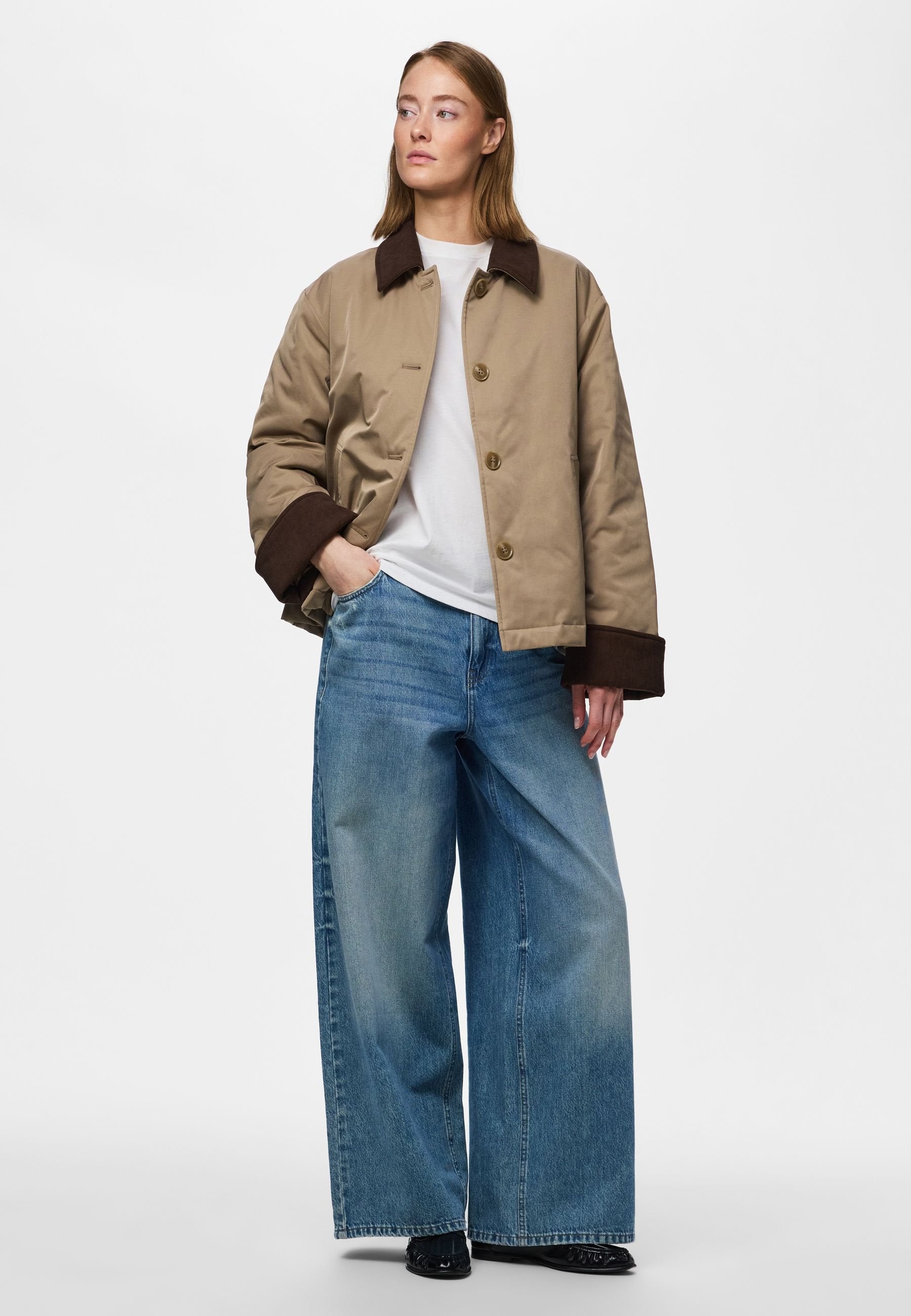 Pieces PCJORMA SHORT PADDED JACKET