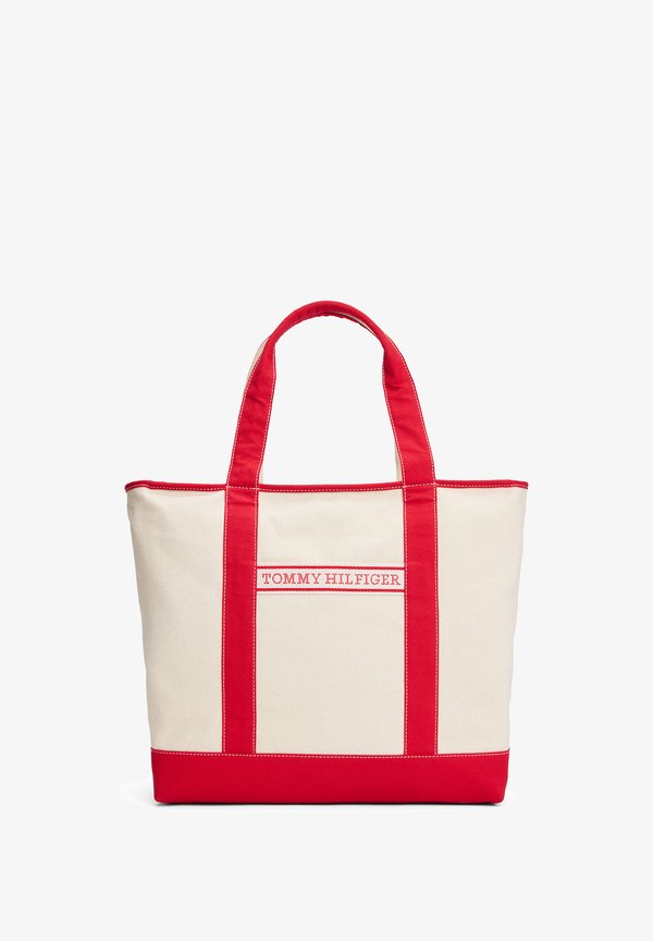Tommy Hilfiger SUMMER TOTE UNISEX - Tote bag - red