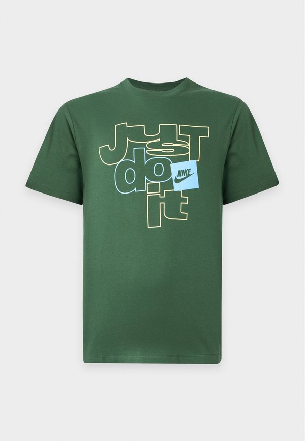 Nike Sportswear TEE CLUB - Print T-shirt - fir