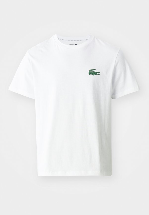 Lacoste Print T-shirt - white/green