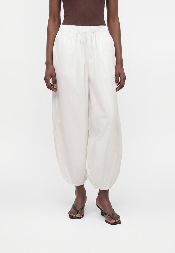 Gina Tricot MID WAIST BALLOON TROUSERS