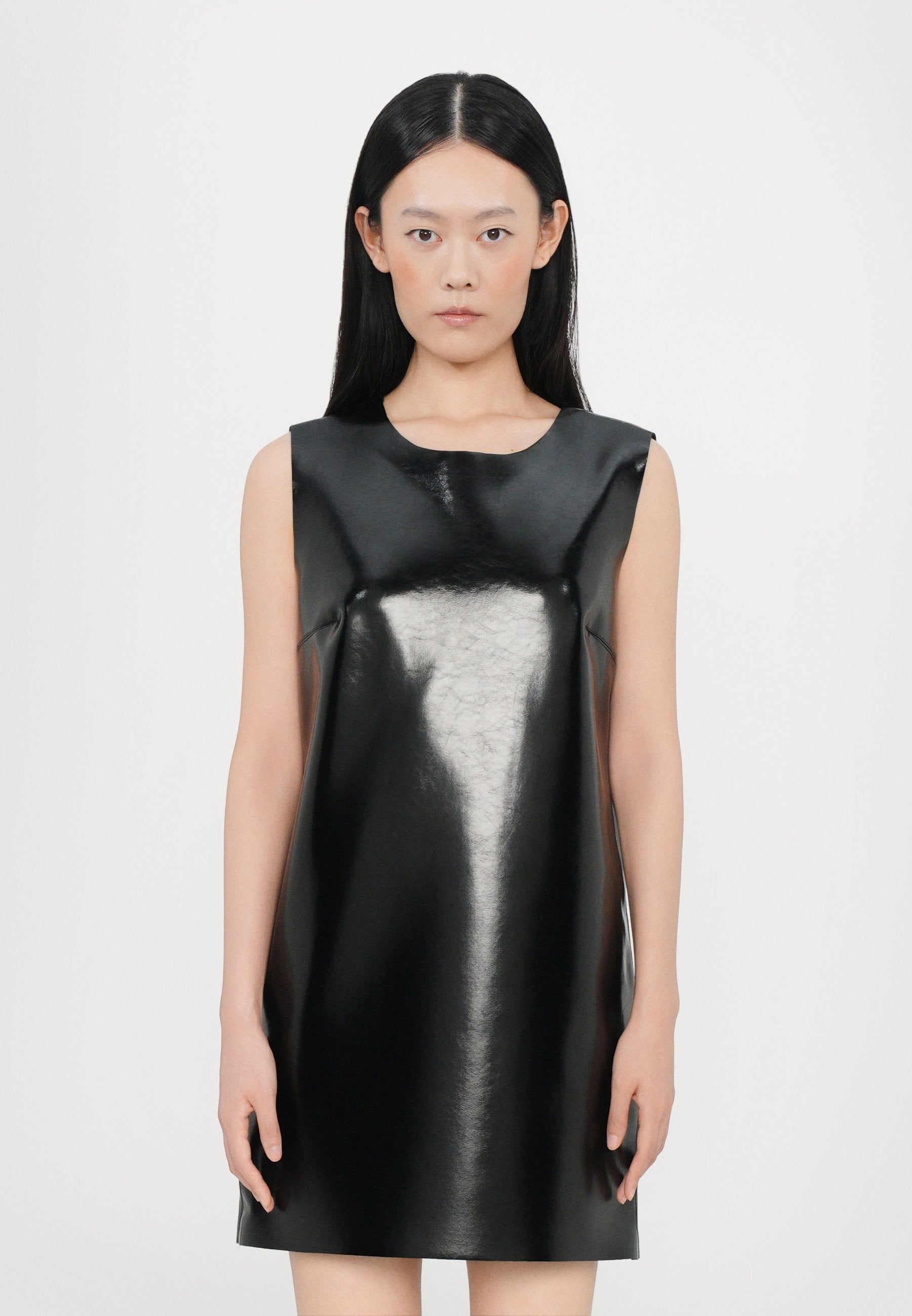 Norma Kamali SLEEVELESS MINI DRESS