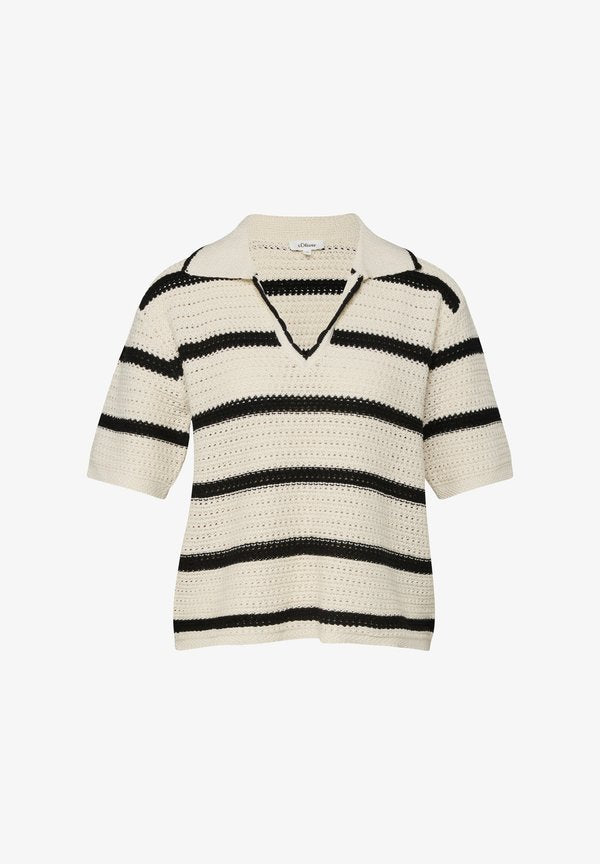 s.Oliver Polo shirt - helles beige