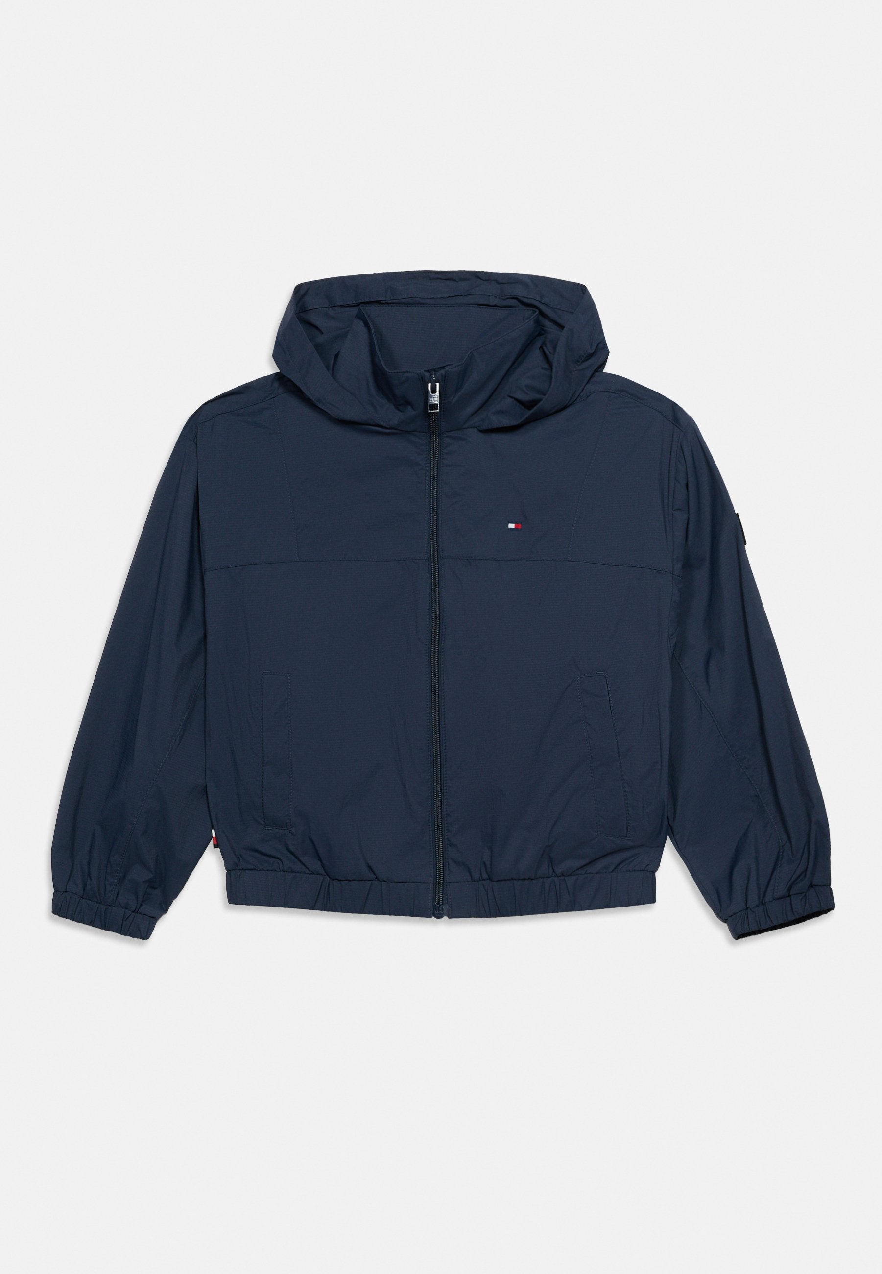 ESSENTIAL ZIP-THRU FUNNEL NECK WINDBREAKER Media 1