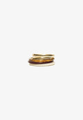 Bershka RESIN BRACELET 5 PACK - Bracelet - dark brown