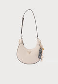 Guess DAVINA SHOULDER BAG - Handbag - light taupe