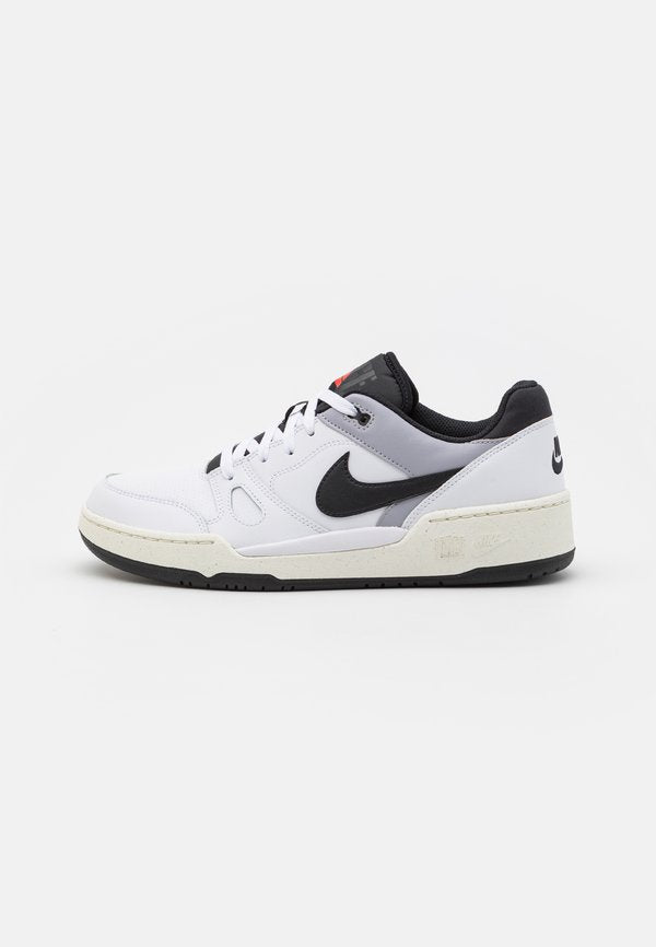 Nike Sportswear FULL FORCE  - Trainers - white/black/pewter/sail/black/team orange
