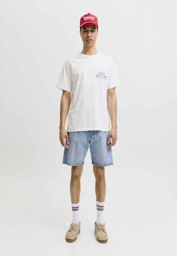 Jack & Jones TONY ORIGINAL 2 PACK - Denim shorts - light blue denim/grey denim
