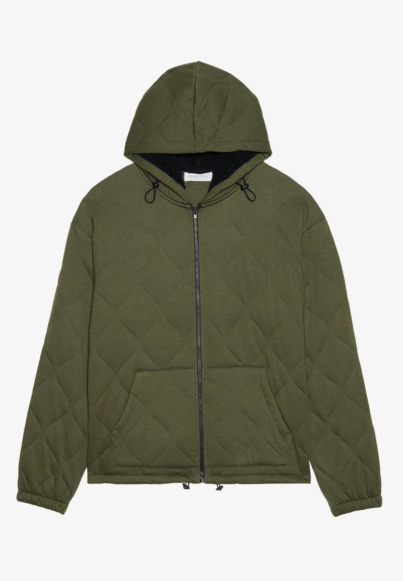 ADAPTIVE QUILTED HOODIE Media 1