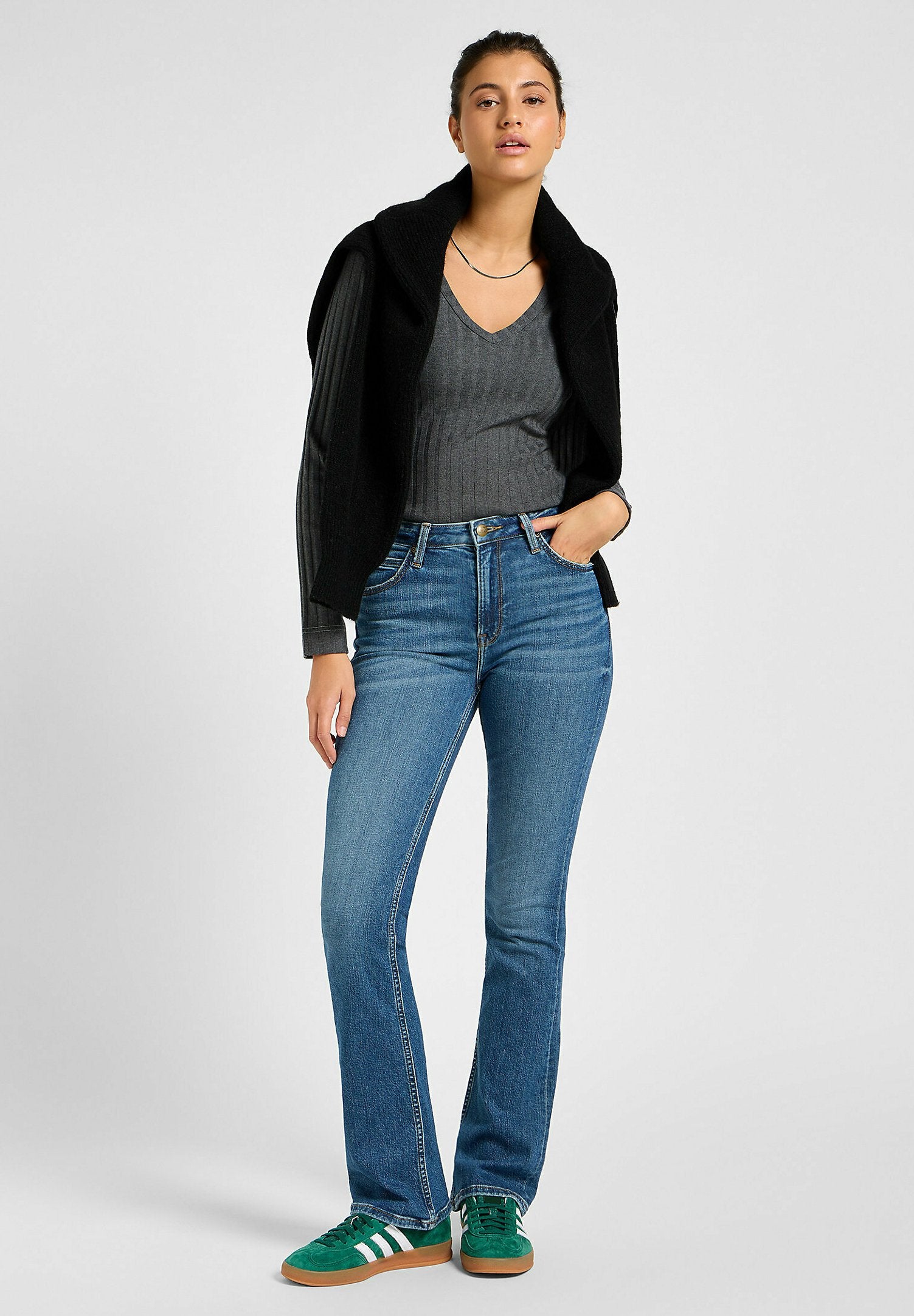 Lee LS V NECK TEE