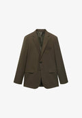Mango Blazer jacket - kaki