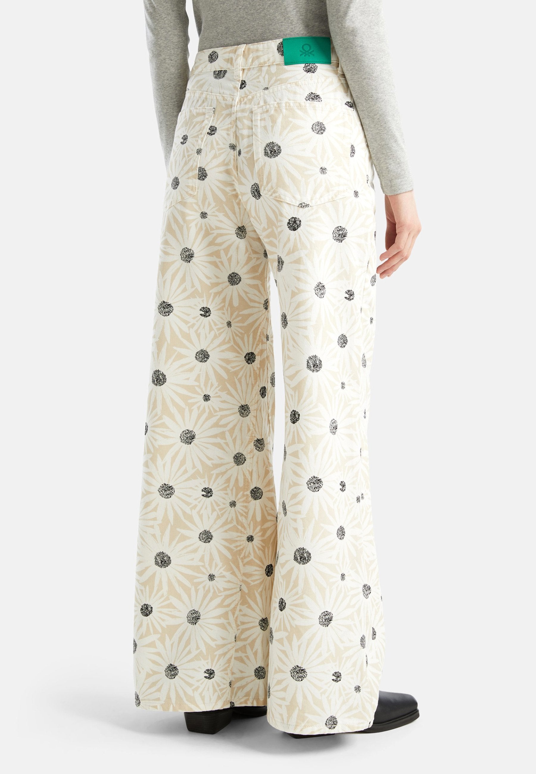 United Colors of Benetton FIVE POCKETS-WIDE LEG