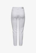 ONLY Straight fit ONLEMILY High waist Ankle length - Slim fit jeans - white