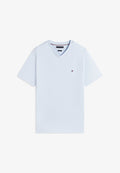 Tommy Hilfiger ESSENTIALS TEE - Basic T-shirt - breezy blue