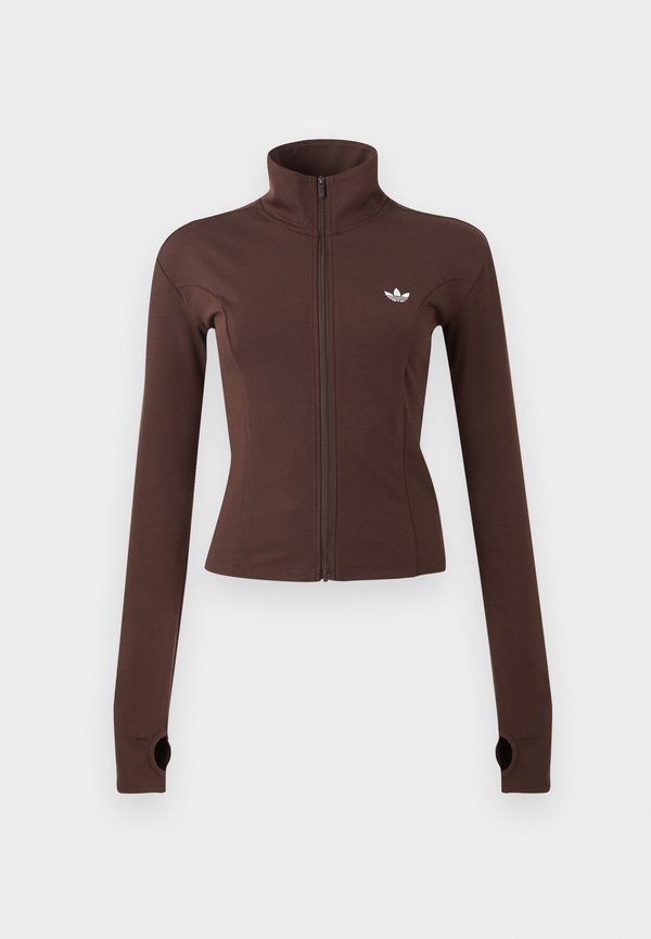 adidas Originals Zip-up sweatshirt - aurora coffee