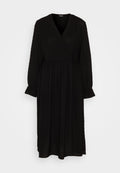 Pieces PCJOURNI HEART WRAP MIDI DRESS