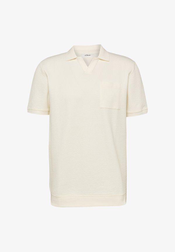 s.Oliver POLO-SHIRT - Polo shirt - creme