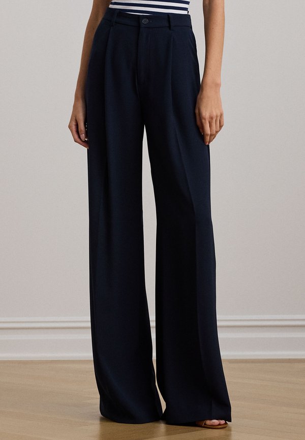 Lauren Ralph Lauren DOUBLE-FACED GEORGETTE WIDE-LEG PANT