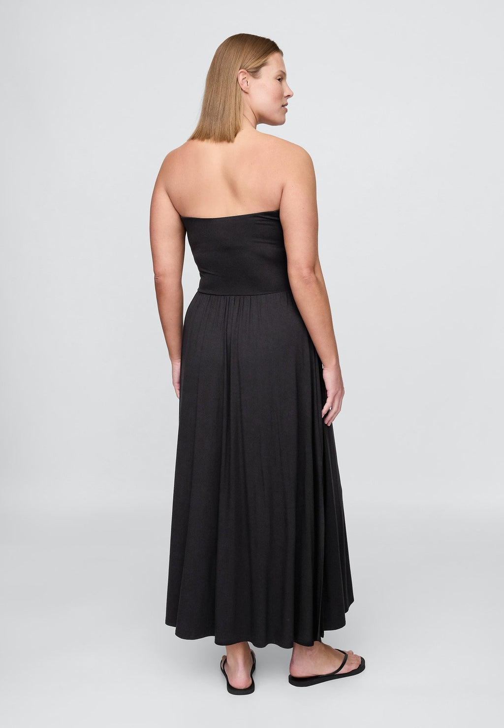 GAP STRAPLESS DROP WAIST DRESS