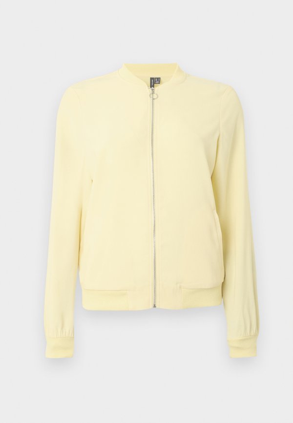 Vero Moda VMCOCO L/S BOMBER GA NOOS - Bomber Jacket - pale banana
