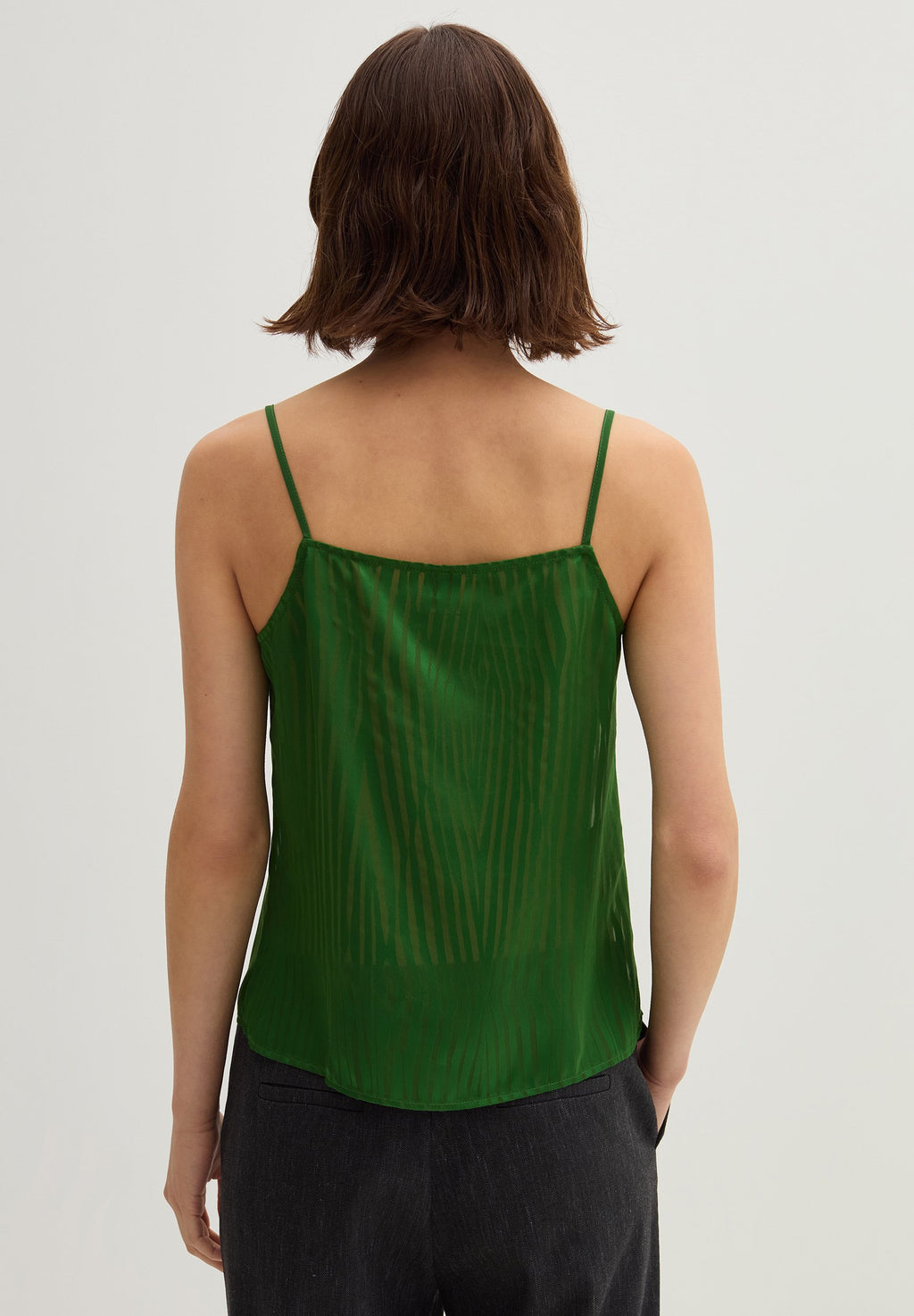 Stefanel DEVORÉ WITH SPAGHETTI STRAPS.
