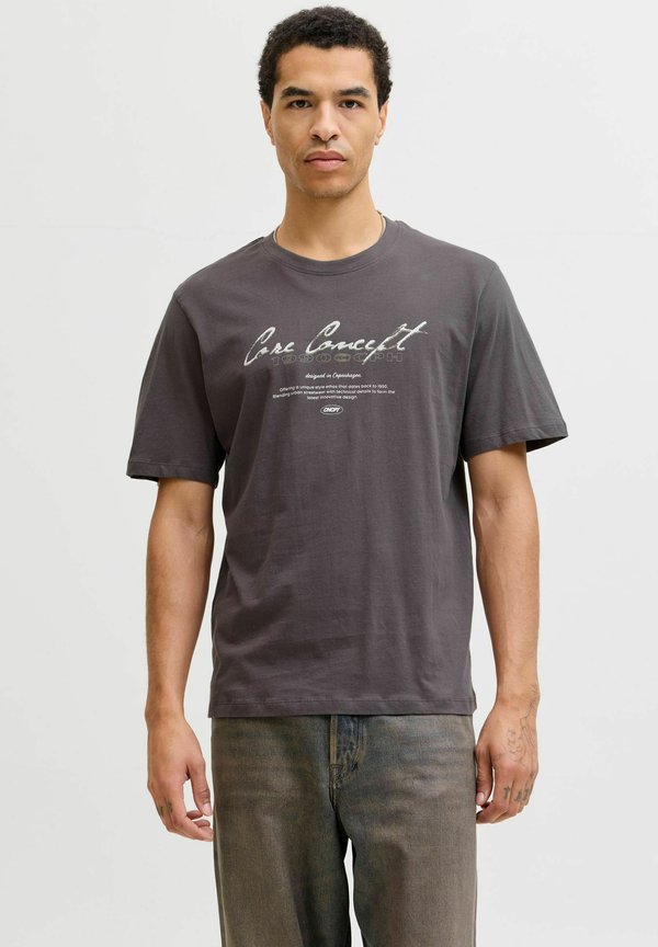 Jack & Jones Printed - Print T-shirt - pavement