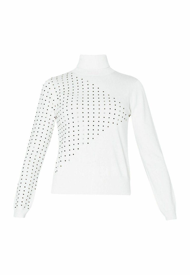   TURTLENECK   WITH   GEMSTONES Media 1