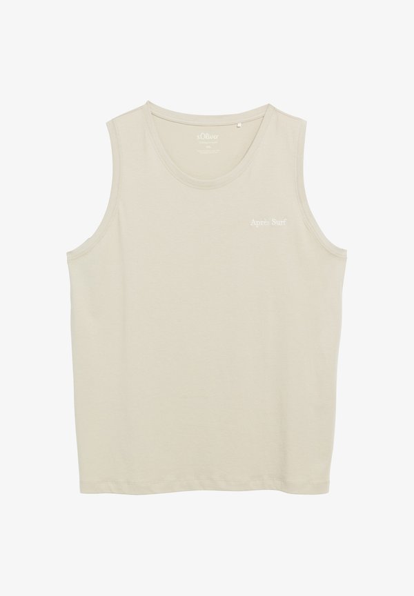 s.Oliver T-SHIRT - Top - beige