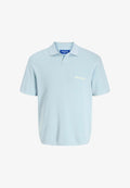 Jack & Jones Knitted Knitted - Polo shirt - skyway