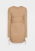 CREW SIDE CINCH DRESS - Hollister Co. - View 1