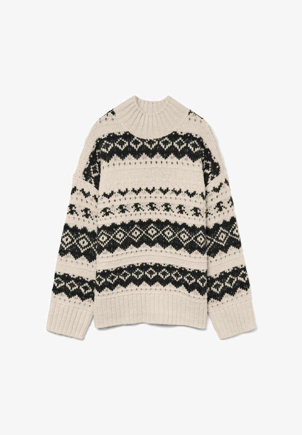 Vero Moda Knitted VMAMPLE Knitted - Jumper - birch