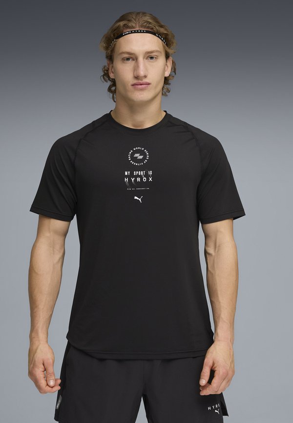 Puma PUMA X HYROX TRAINING TEE - Sports T-shirt - black
