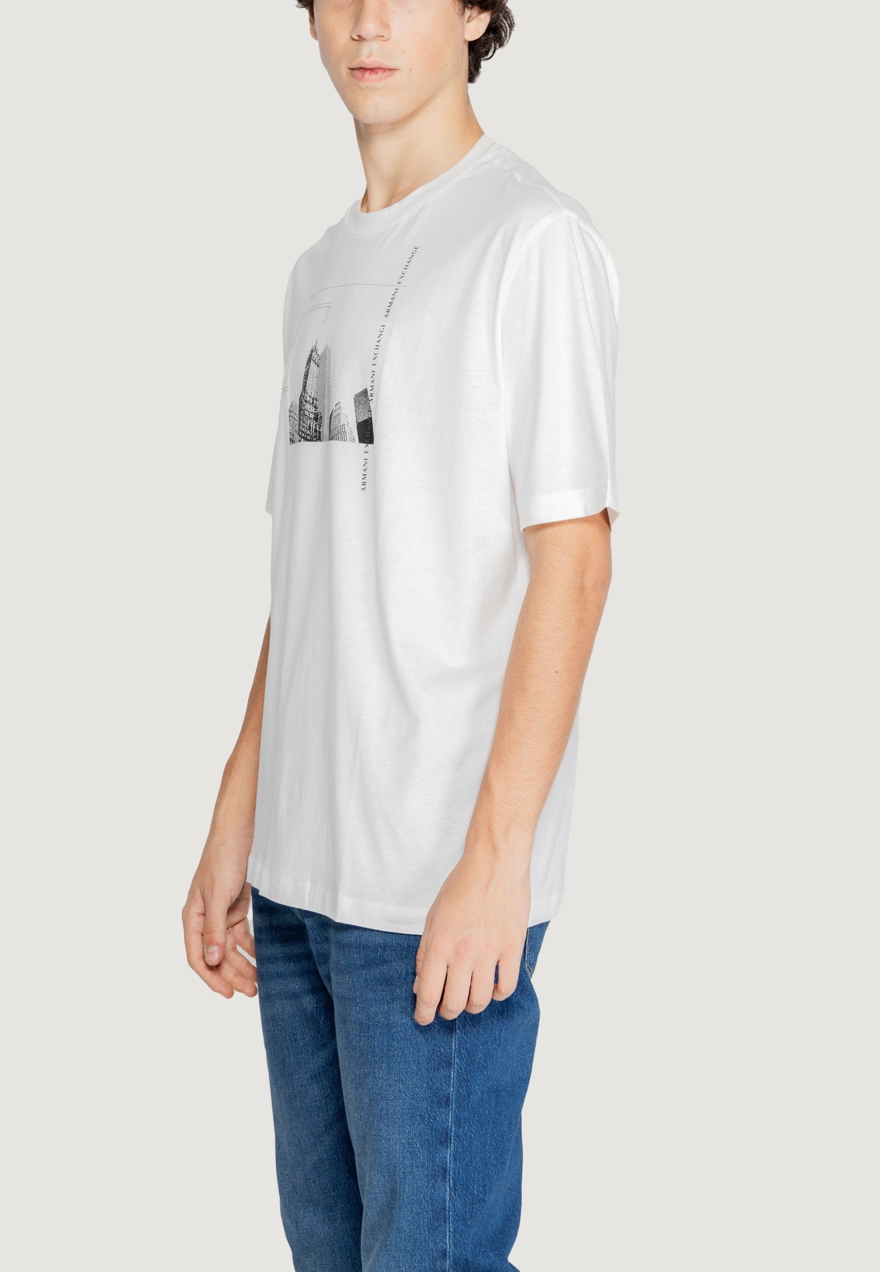 Armani Exchange T-Shirt print Media 4