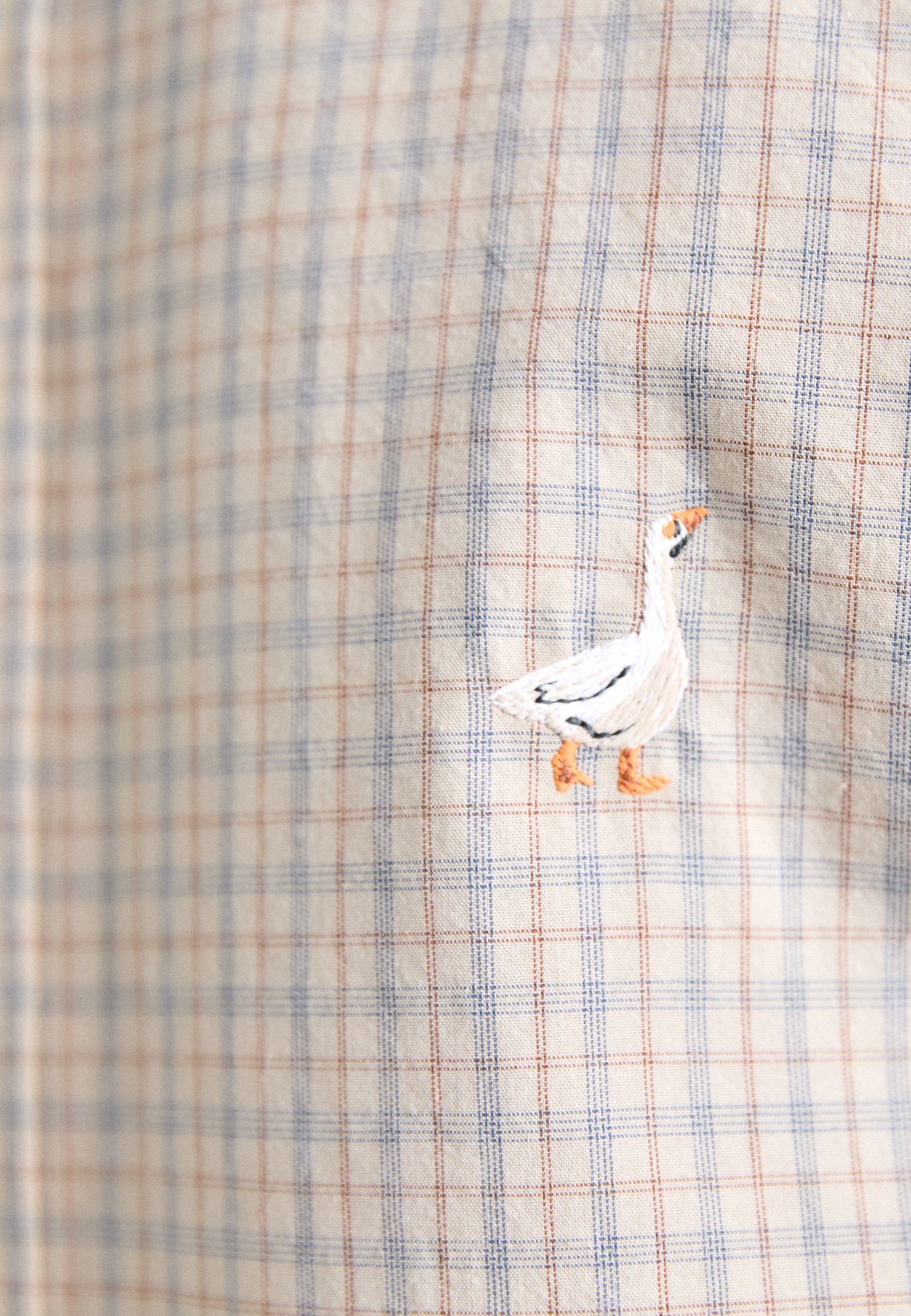 MOSCHINO EMBROIDERED GOOSE